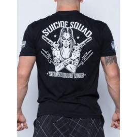 SAVAGE BARBELL - "Suicide Squad" T-shirt voor heren