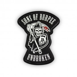 DR WOD - "Sons of Burpee" PVC klittenband patch