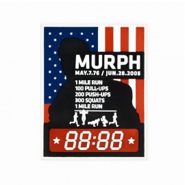 DR WOD - PVC-patch met klittenband "Murph"