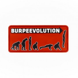 DR WOD - PVC-patch met klittenband "Burpee Evolution"