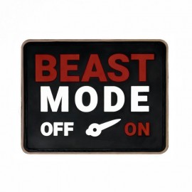 DR WOD - PVC-patch met klittenband "Beast Mode"