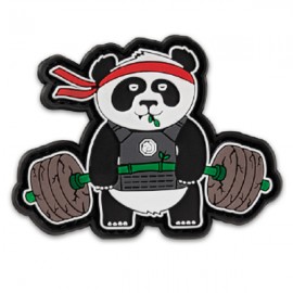 DR WOD - PVC-patch met klittenband "Deadlift Panda"