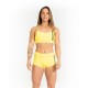 SAVAGE BARBELL - Short Femme "VIPER SQUAD YELLOW"