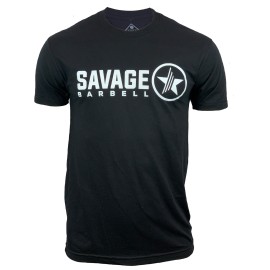 SAVAGE BARBELL - Men's T-shirt "LOOK FEEL BE"