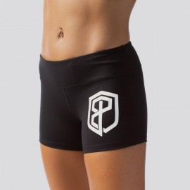 BORN PRIMITIVE - Women's Shorts "RENEWED VIGOR" Black & White Logo