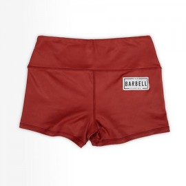 THE BARBELL CARTEL - Women's Shorts "COMP 2.0" Cranberry