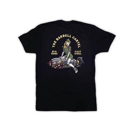 THE BARBELL CARTEL - T-shirt Homme "BOMBER GIRL"