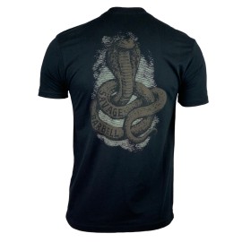 SAVAGE BARBELL - Men's T-Shirt "Cobra" Black