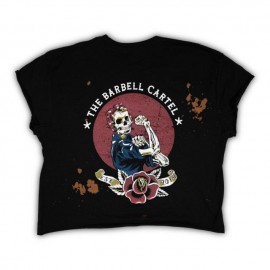 THE BARBELL CARTEL - Crop T-shirt "Propaganda"