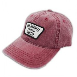 THE BARBELL CARTEL - Casquette "DAD HAT" Barn Red