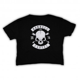 THE BARBELL CARTEL - "Skull & Arrow" Crop T-Shirt