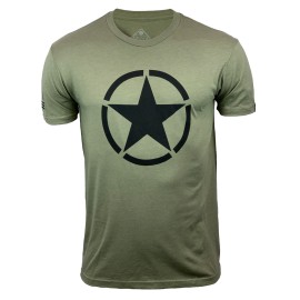 SAVAGE BARBELL - Men's T-Shirt "American Savage" Green