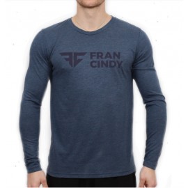 FRAN CINDY - Heren T-shirt "LONG" Navy