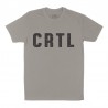 THE BARBELL CARTEL - Men's T-shirt "CRTL" Stone Gray