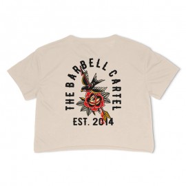 THE BARBELL CARTEL - Crop T-shirt "American Traditional"