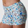 BORN PRIMITIVE - Short Femme "DOUBLE TAKE" Blue Terrazzo