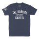 THE BARBELL CARTEL - Men's T-shirt "CLASSIC LOGO" Indigo