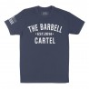 THE BARBELL CARTEL - Men's T-shirt "CLASSIC LOGO" Indigo