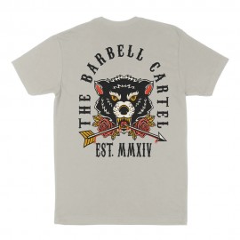 THE BARBELL CARTEL - T-shirt voor Heren "Broken Arrow" Sand