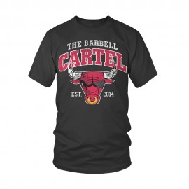 THE BARBELL CARTEL - Heren T-shirt "Windy City" Zwart