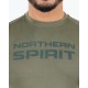 NORTHERN SPIRIT - Heren T-shirt "NS Saint 2.0" Burnt Olive