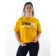 NORTHERN SPIRIT - Crop Top "NS Baggy Top SYNDICATE CROWN" Gold